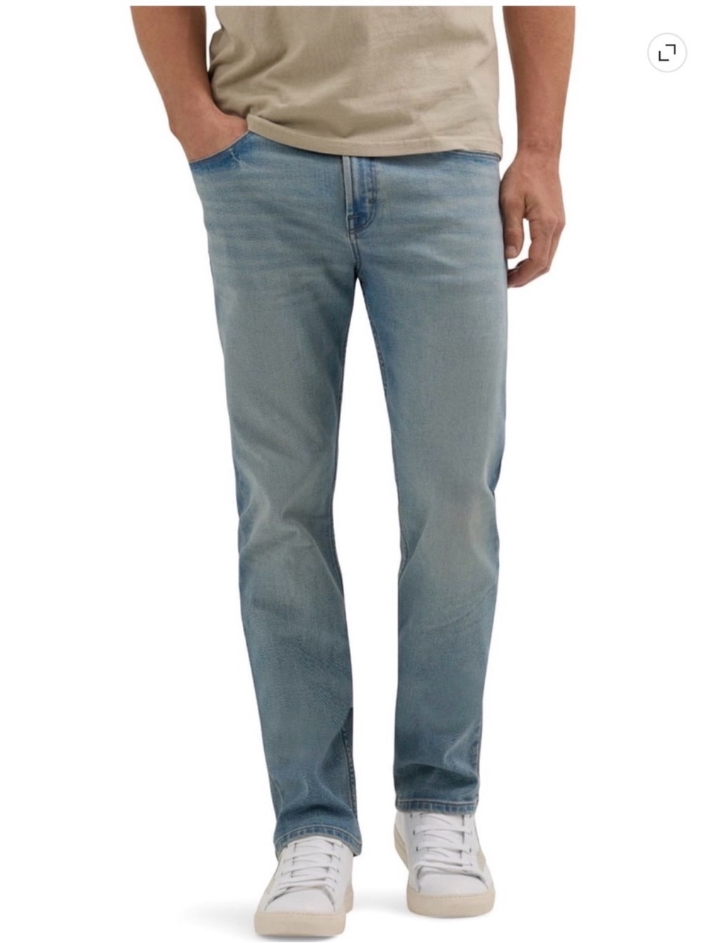 Wrangler Men's Slim Straight Fit Jean with Stretch Size 36x32
